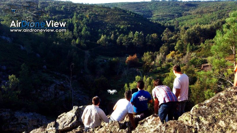 Air Drone View en una de sus operativas cerca de La&nbsp;Codosera