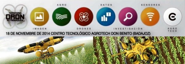 Territorio Dron Extremadura Air Drone View drones agrotech avante extremadura don benito feval agricultura drones rpas www.airdroneview.com debate feval open future telefonica