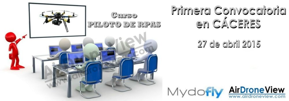 curso oficial piloto rpas caceres extremadura www.airdroneview.com air drone view mydofly ato merida caceres portugal pilotar drones formacion camara comercio gobex don benito agrotech