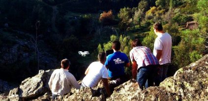 air drone view www.airdroneview.com operativa drones rpas uav phantom volar video reportaje publicidad badajoz españa operador drones