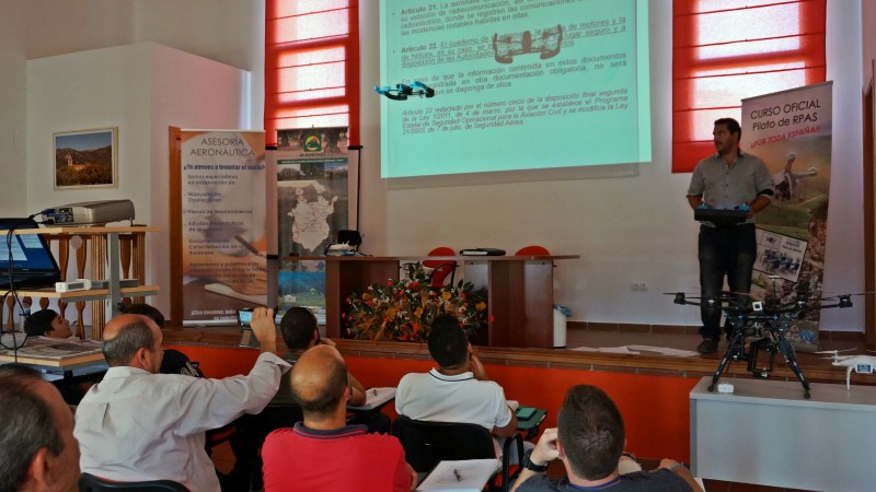 Pistoletazo de salida al Curso Oficial de Piloto de drones, en&nbsp;Adismonta