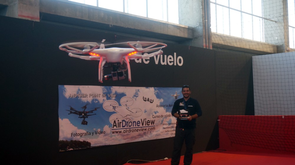aeromodelismo dron air drone view www.airdroneview.com drones rpas uav españa expo ifeba badajoz portugal fehispor 2015 exhibicion exposicion profesional badajoz merida caceres extremadura (75)