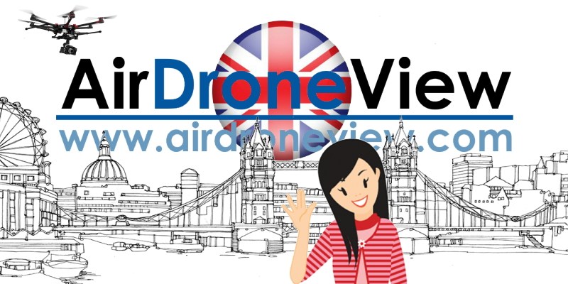Air Drone View en la Tech City de&nbsp;Londres