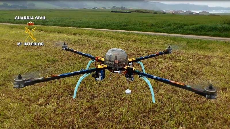 La Guardia Civil denuncia a un vecino de Luanco por pilotar drones incumpliendo la&nbsp;Ley