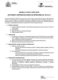 aesa manual de operaciones drones rpas modificacion apendice e ley 18 2014 españa rpas air drone view www.airdroneview.com noticia