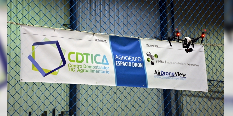 Arranca Espacio Dron en Agroexpo 2016