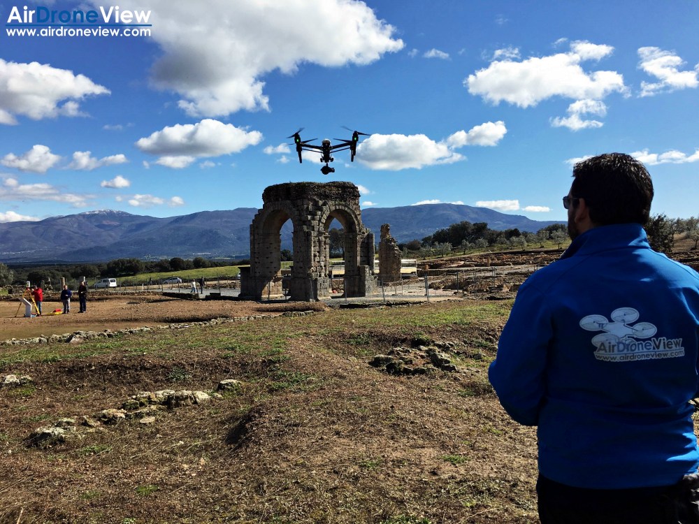 air drone view www.airdroneview.com arqueologia dron españa extremadura caparra ciudad romana ortofoto 3d fotogrametria aerea empresa contacto contratar badajoz (2)a