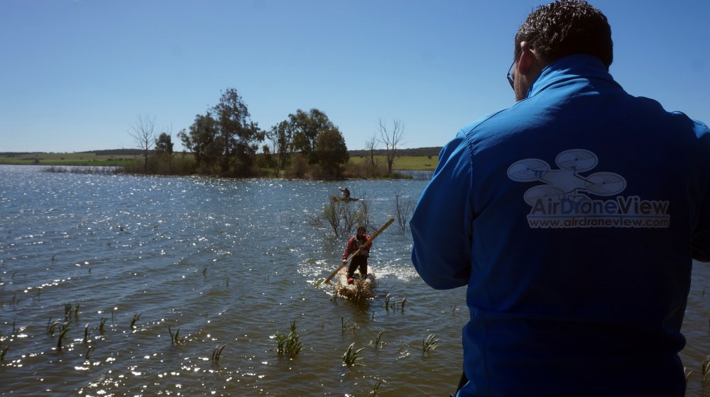 expedicion aborigen caminos del guadiana ruta rio air drone view www.airdroneview.com barca enea maykol alejandro documental (98)