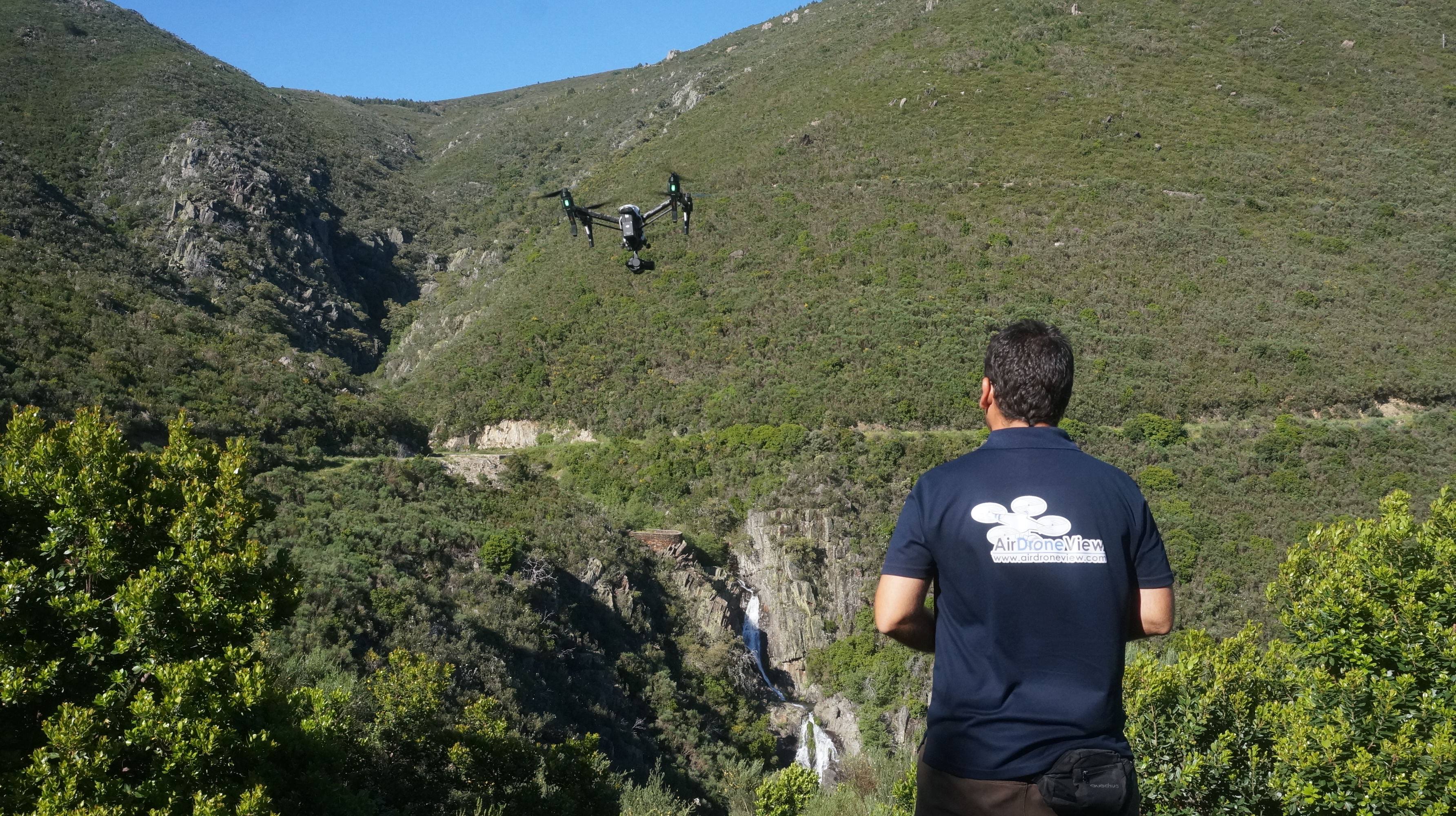 air drone view el chorreon del tajo caceres vuelo aereo foto aerea legal operador rpas uav extremadura documental (2)
