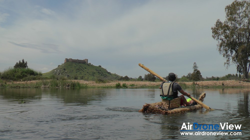 air drone view expedicion aborigen caminos del guadiana rio aventura dron drone badajoz portugal españa caceres descenso canal extremadura rtve extremadura ciudad real daimiel (4)