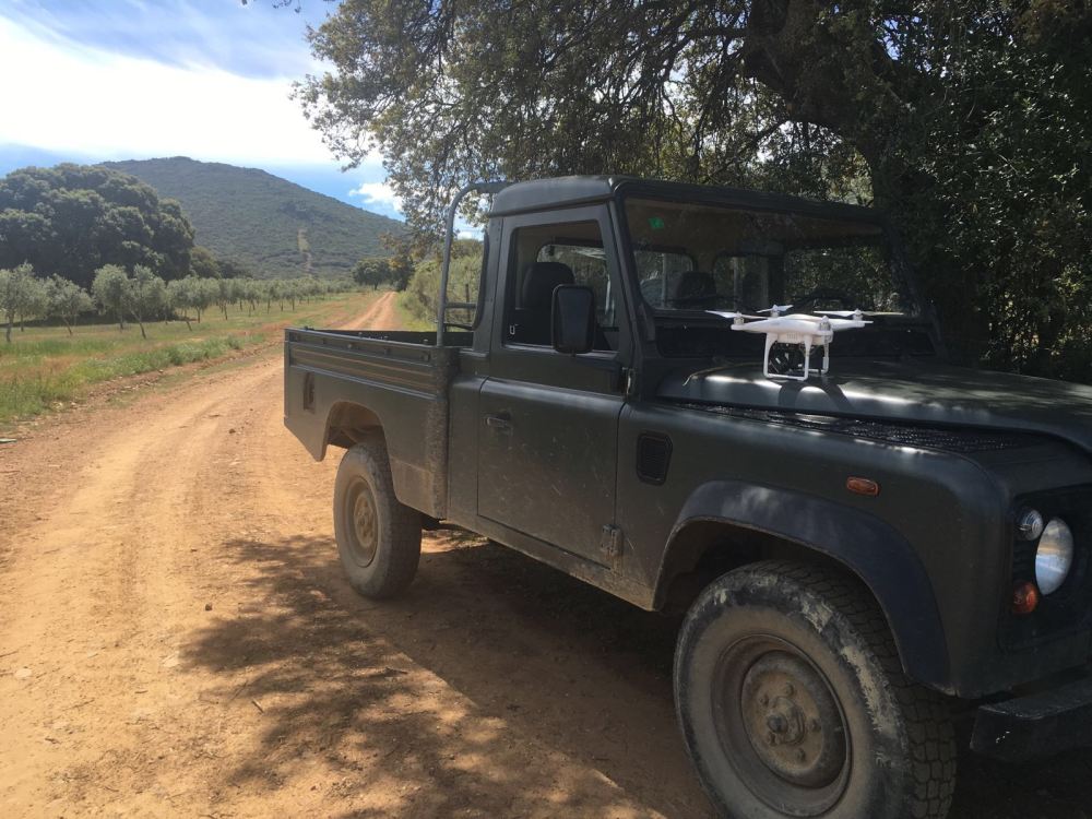 air drone view grabacion aerea badajoz aereo extremadura cabeza del buey aesa desde el aire finca extension (4)
