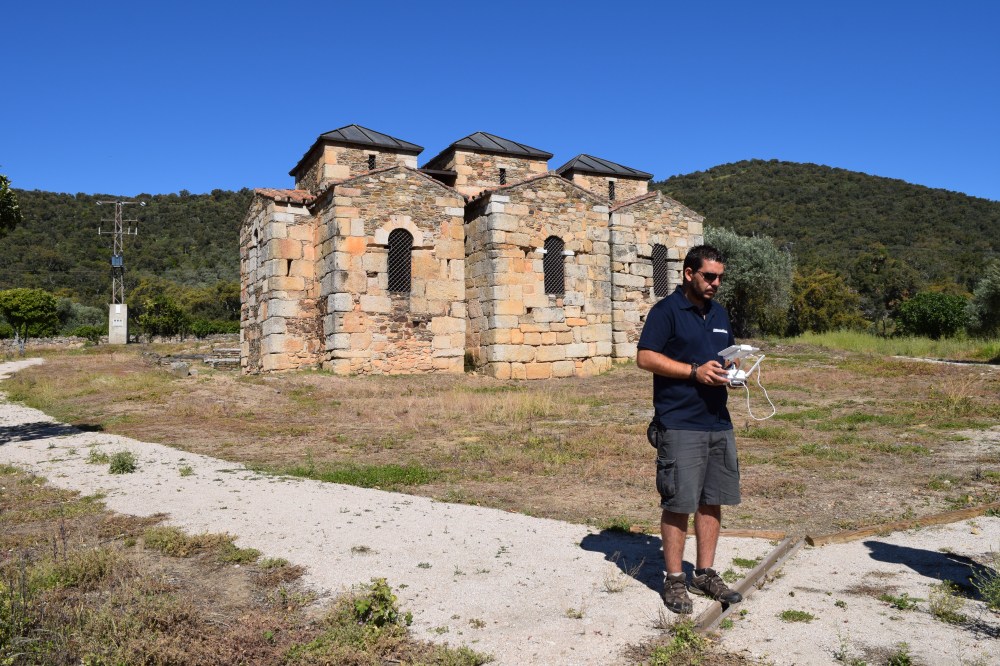air drone view www.airdroneview.com aereo vuelo drones patrimonio desde el aire santa lucia del trampal alcuescar caceres badajoz junta de extremadura fotogrametria levantamiento (5)