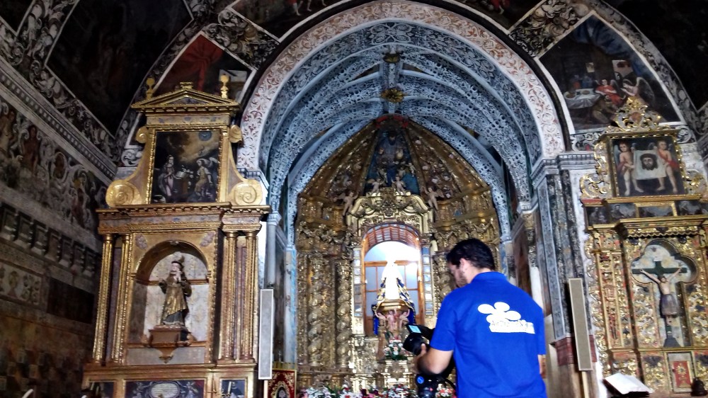 ermita nuestra señora del ara documental filmacion air drone view www.airdroneview.com fuente del arco extremadura badajoz television pinturas genesis biblia monumento (4)