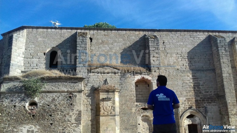 convento san antonio padua lista roja patrimonio peligro garrovillas de alconetar air drone view www.airdroneview.com documental extremadura españa operador drones 1