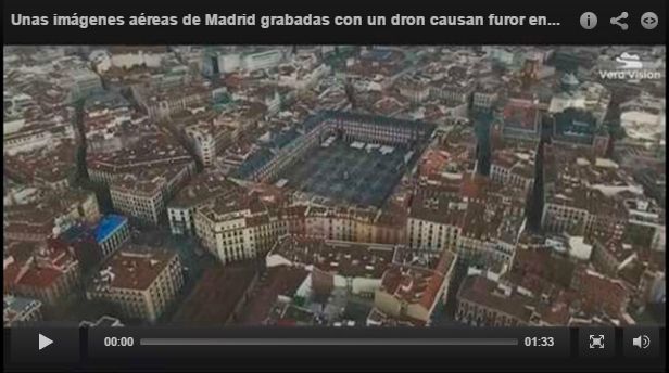 AESA hace declaraciones a Telemadrid acerca del polémico vídeo aéreo en la capital AESA hace declaraciones a Telemadrid acerca del polémico vídeo aéreo en la capital