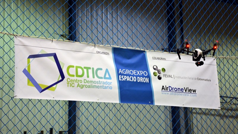 Air Drone View estará en Espacio CDTICA Dron en Agroexpo&nbsp;2017
