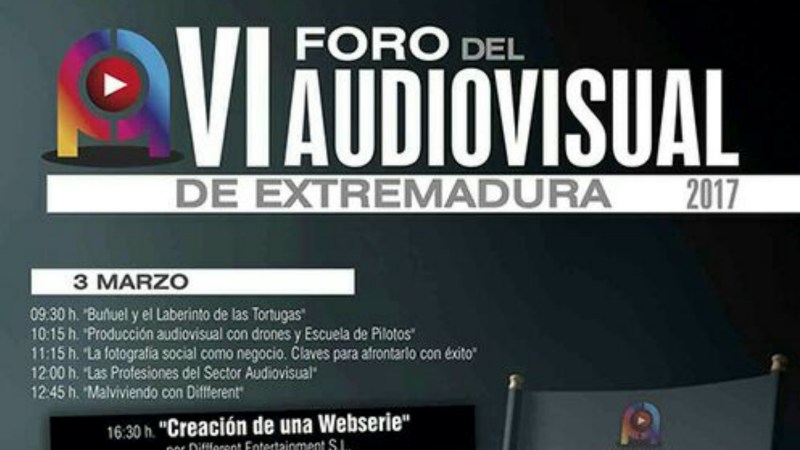 Air Drone View en el VI Foro del Audiovisual de Extremadura&nbsp;2017