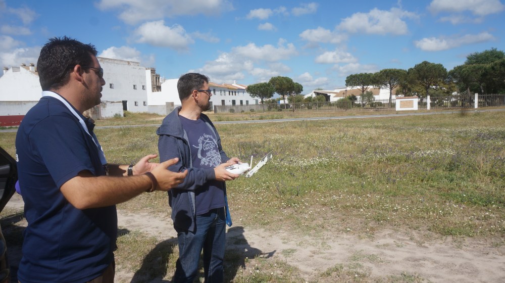 air drone view doñana feria ecoturismo drones parque nacional feval extremadura badajoz caceres operadores (34)
