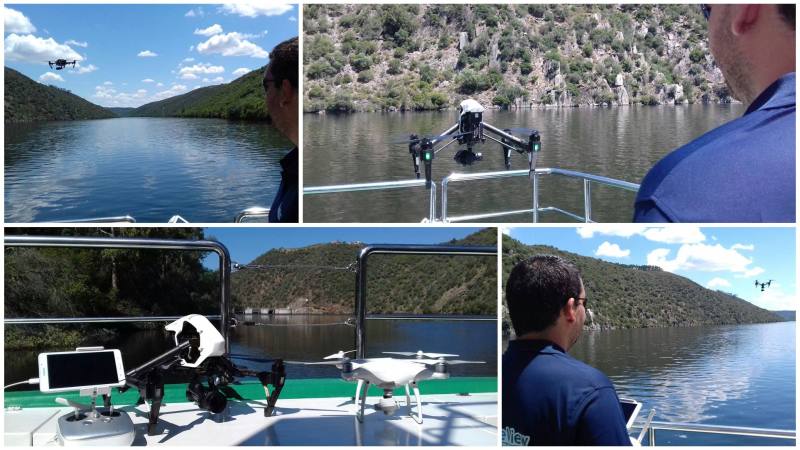El Barco del Tajo, a vista de&nbsp;drone