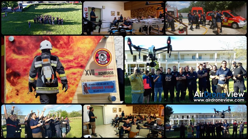 Air Drone View en las XVII Jornadas Internacionales de Bomberos, Béjar 2017 Air Drone View en las XVII Jornadas Internacionales de Bomberos, Béjar 2017