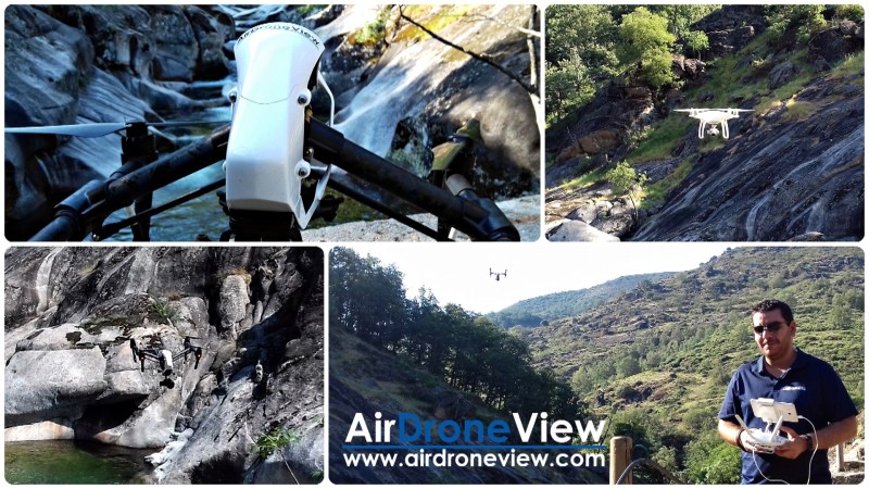 La Garganta de los Infiernos, a vista de drone para vídeo&nbsp;turístico