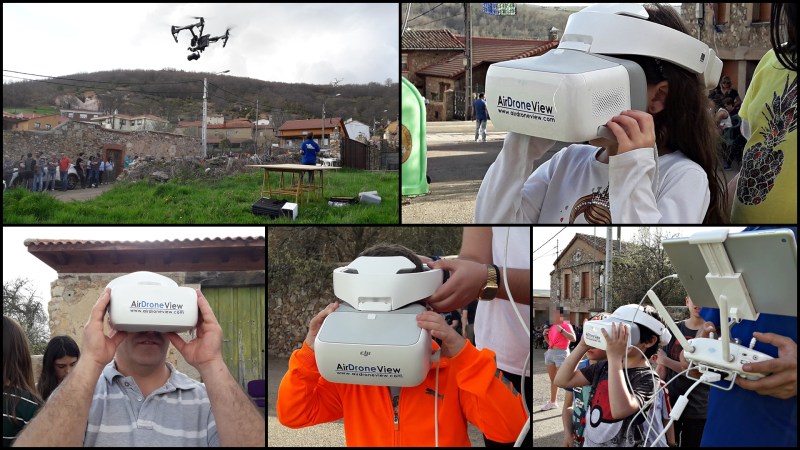 «A vista de pájaro» en Brugos de Fenar, provincia de&nbsp;León