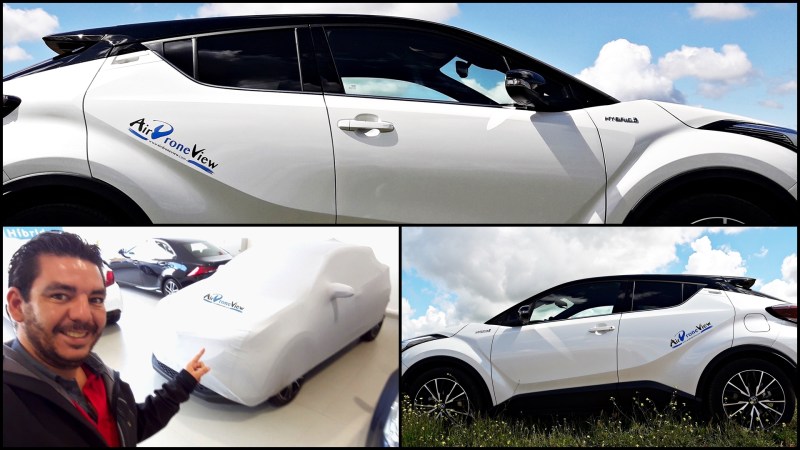 Nuevo vehículo NO aéreo en Air Drone View Nuevo vehículo NO aéreo en Air Drone View