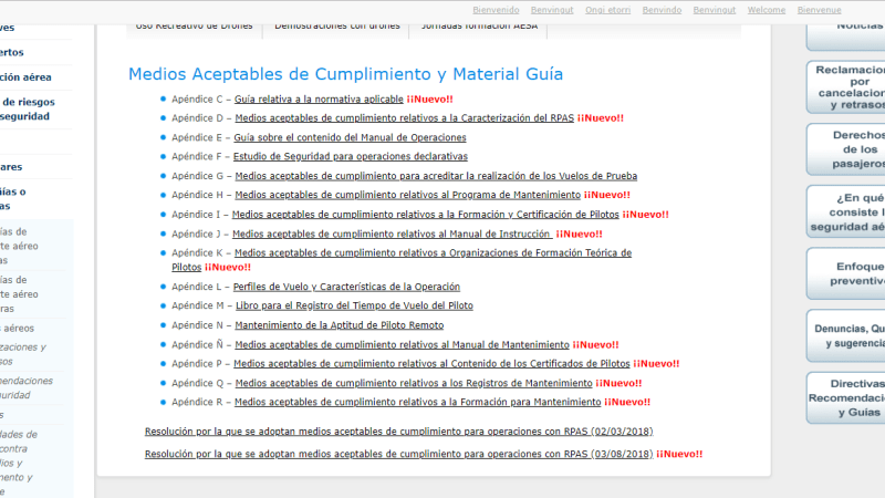 Nuevo material guía de&nbsp;AESA