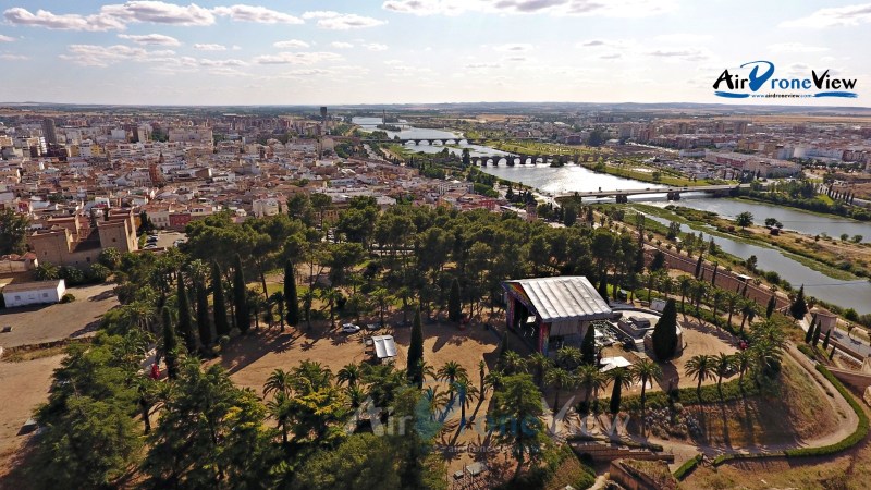 La Alcazaba de Badajoz, ¡¡desde las&nbsp;alturas!!