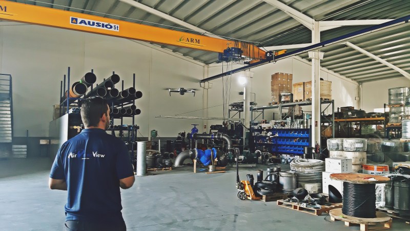 Filmando el spot publicitario para Agro Riegos&nbsp;Montero