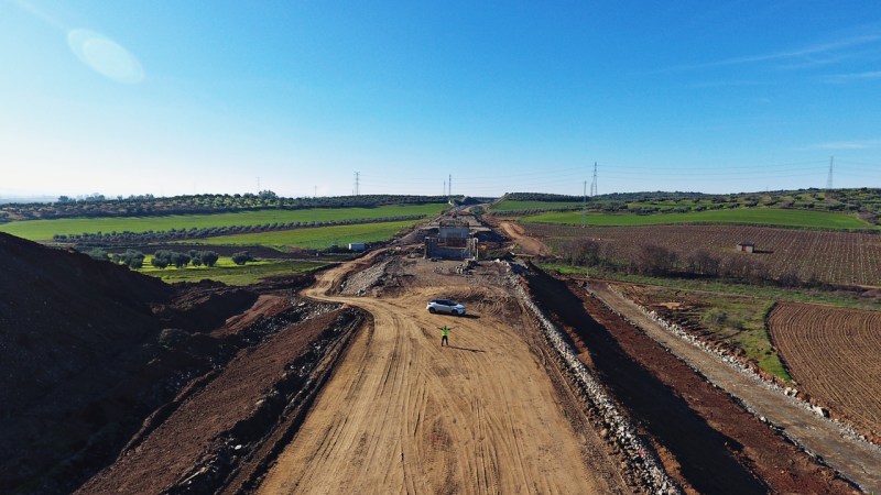Último trabajo del año: Seguimiento de obra en tramo de AVE en&nbsp;Extremadura