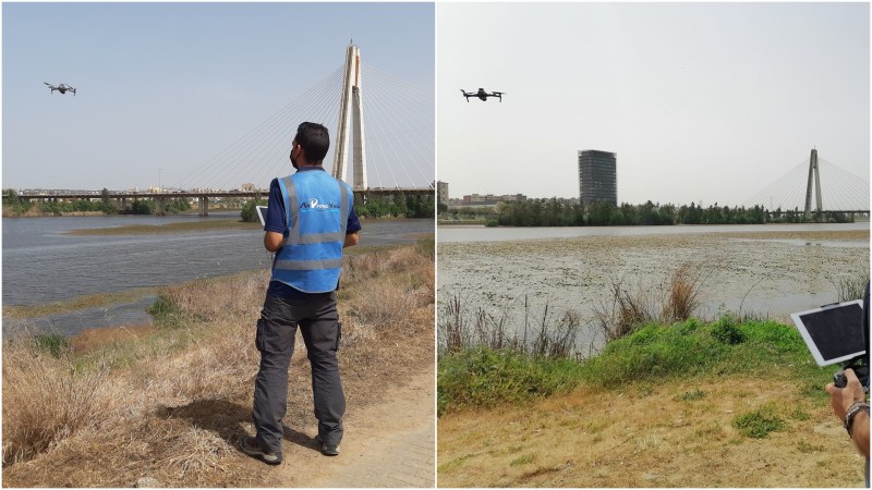 Grabando con Sordo Jr Photography para proyecto turístico en&nbsp;Badajoz