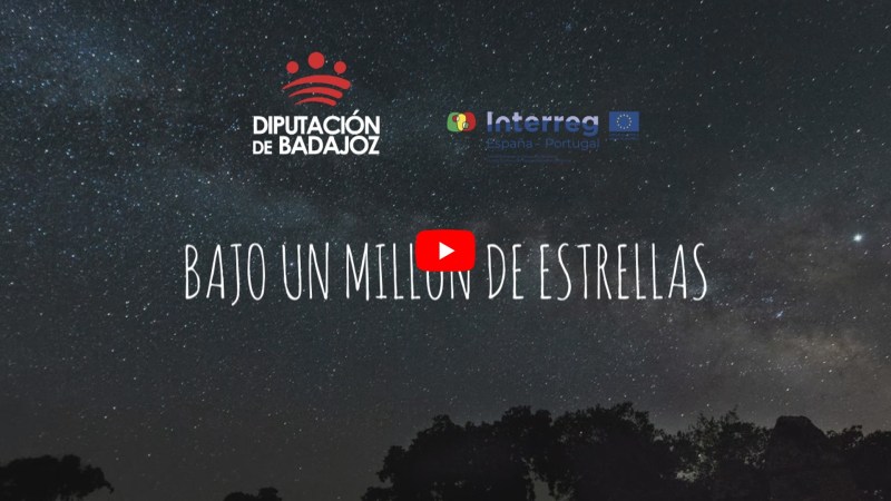 Provincia de Badajoz, bajo un millón de&nbsp;estrellas