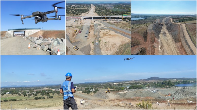Fotografía y vídeo en las obras del AVE en&nbsp;Extremadura