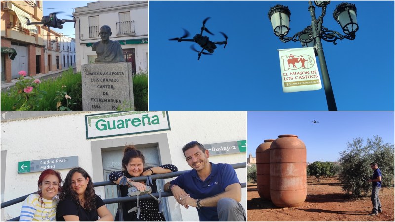 Filmación para el documental sobre Luis Chamizo: 100 Años de El Miajón de los&nbsp;Castúos