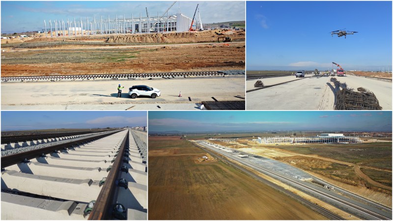 Grabando en la Plataforma Logística de&nbsp;Badajoz