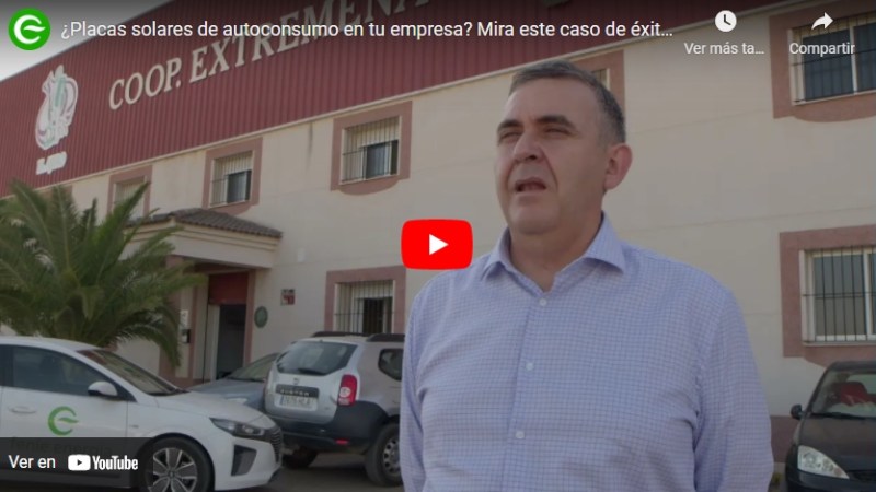 Vídeo de Feníe Energía: instalación en Cooperativa de Ajos de&nbsp;Aceuchal