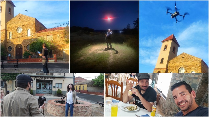 De rodaje nocturno en la provincia de Ciudad Real, con&nbsp;Dimentia